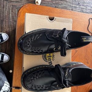 Dr. Martens Cherry Red Sidney Shoes